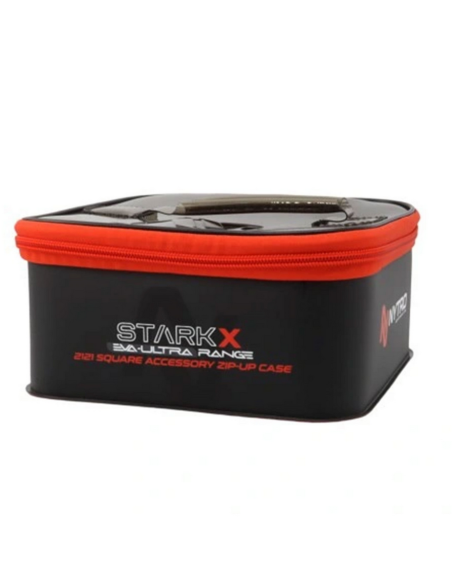 Geanta Accesorii Nytro Starkx S EVA, Patrata, Capac Transparent cu Fermoar, 18x18cm Geanta Accesorii Nytro Starkx S EVA, Patrata, Capac Transparent cu Fermoar, 18x18cm