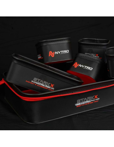 Set 3+1buc Bac/Geanta Accesorii Nytro Starkx System Tray, 40x27x8.5cm
