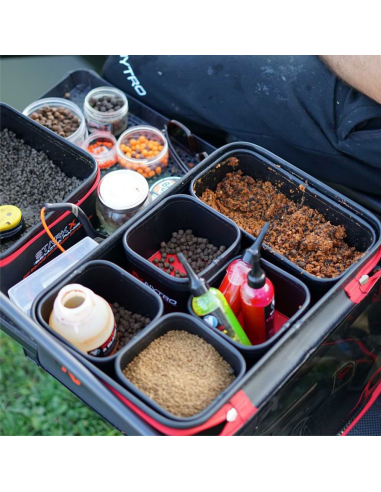Set 3+1buc Bac/Geanta Accesorii Nytro Starkx System Tray, 40x27x8.5cm