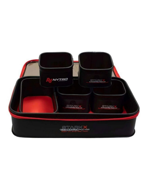 Set 4+1buc Bac/Geanta Accesorii Nytro Starkx System Tray, 40x27x8.5cm Set 4+1buc Bac/Geanta Accesorii Nytro Starkx System Tray, 40x27x8.5cm