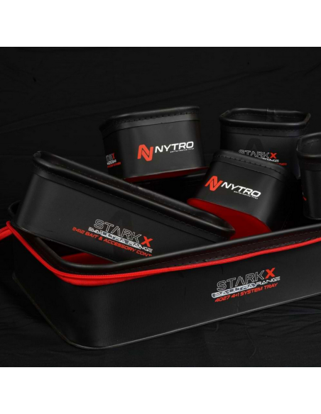 Set 4+1buc Bac/Geanta Accesorii Nytro Starkx System Tray, 40x27x8.5cm Set 4+1buc Bac/Geanta Accesorii Nytro Starkx System Tray, 40x27x8.5cm