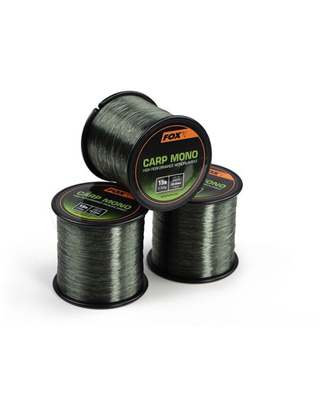 Fir Monofilament Fox Carp Low Vis Green, 1000m
