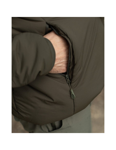 Jacheta Korda Insulated Hooded Dark Olive Jacheta Korda Insulated Hooded Dark Olive