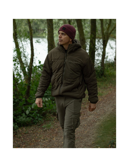 Jacheta Korda Insulated Hooded Dark Olive Jacheta Korda Insulated Hooded Dark Olive