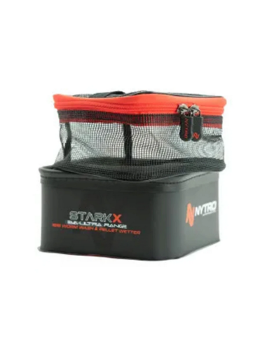Galeata Cu Plasa Nytro Starkx EVA 1818 Worm Wash & Pellet Soak