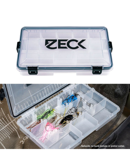Cutie Waterproof Zeck L Spinnere+Bladed Jig Box WP, 35.5x23x5cm Cutie Waterproof Zeck L Spinnere+Bladed Jig Box WP, 35.5x23x5cm