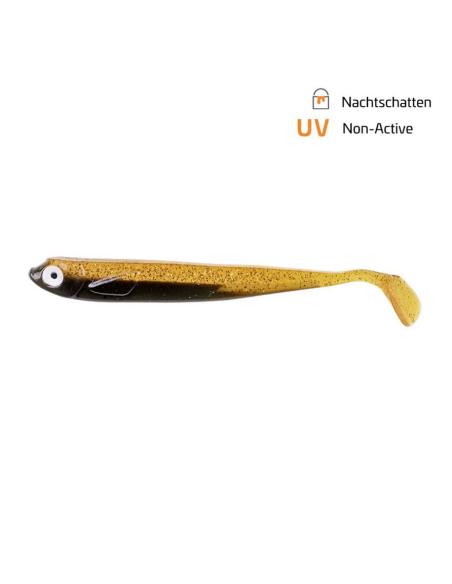 Shad Zeck Zander Gummi, Nachtschatten, 12cm, 3buc