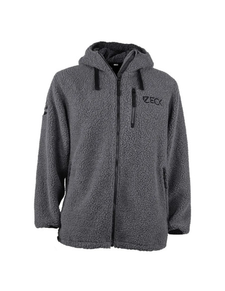 Jacheta Hanorac Zeck Teddy Jachet, Grey, Marime XL Jacheta Hanorac Zeck Teddy Jachet, Grey, Marime XL