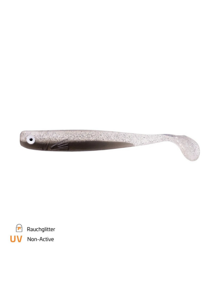 Shad Zeck Zander Gummi, Rauchglitter, 16cm, 2buc Shad Zeck Zander Gummi, Rauchglitter, 16cm, 2buc