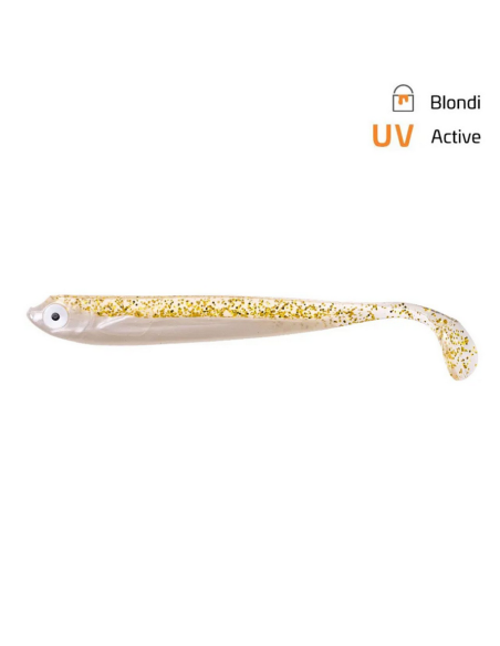 Shad Zeck Zander Gummi, Blondi, 9cm, 3buc Shad Zeck Zander Gummi, Blondi, 9cm, 3buc