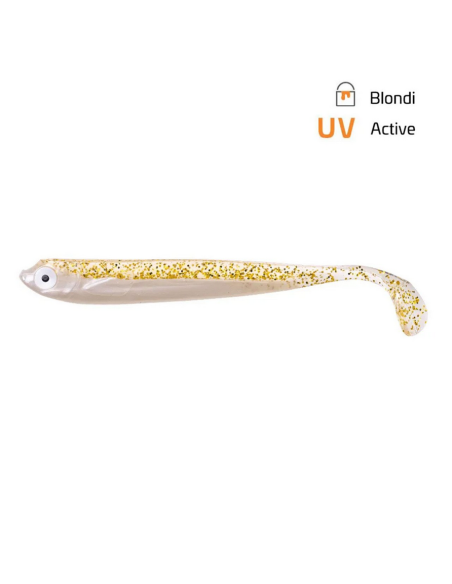 Shad Zeck Zander Gummi, Blondi, 12cm, 3buc Shad Zeck Zander Gummi, Blondi, 12cm, 3buc