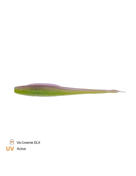 Shad Stick Zeck BA Shaky, Vio Greenie DLX, 8cm, 9buc Shad Stick Zeck BA Shaky, Vio Greenie DLX, 8cm, 9buc