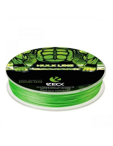 Fir Textil Zeck Hulk Line, Verde, 0.43mm, 30kg, 160m