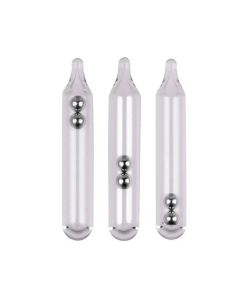 Clopotel Zeck Sticla, Glass Rattle, 3mm, 10buc
