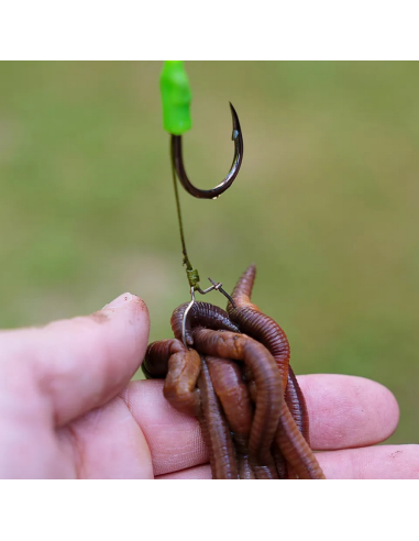 Clips Rame Zeck Worm Clip Hair-Rig, Diametru 17mm, 5buc