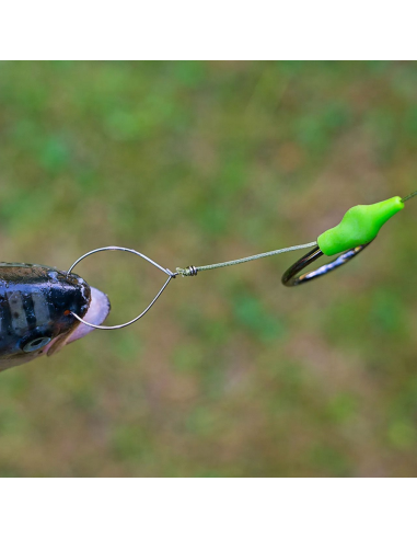 Clips Momeala Zeck Baitfish Clip Hair Rig, 15mm, 5buc