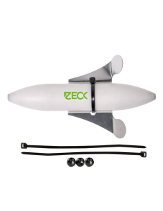 Pluta Zeck Propeller U-Float Solid White, 12cm, 30g