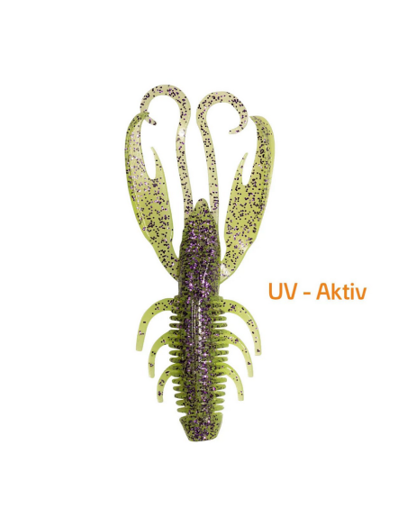 Creatura Zeck Edward, Purple Chartreuse, 7.1cm, 3.8g, 8buc Creatura Zeck Edward, Purple Chartreuse, 7.1cm, 3.8g, 8buc