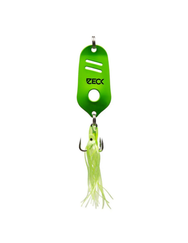Lingura Oscilanta Blinker Zeck Jorg Octo Spoon, Green, 45g