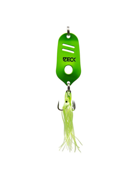 Lingura Oscilanta Blinker Zeck Jorg Octo Spoon, Green, 65g