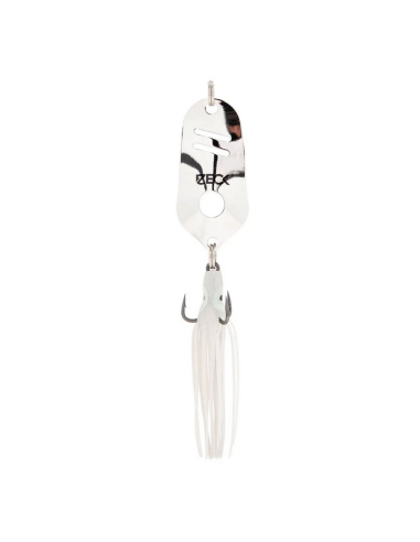 Lingura Oscilanta Blinker Zeck Jorg Octo Spoon, Silver, 65g