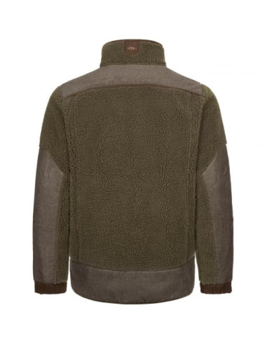 Jacheta Blaser Sherpa Fleece, Dark Brown