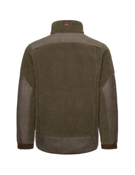 Jacheta Blaser Sherpa Fleece, Dark Brown