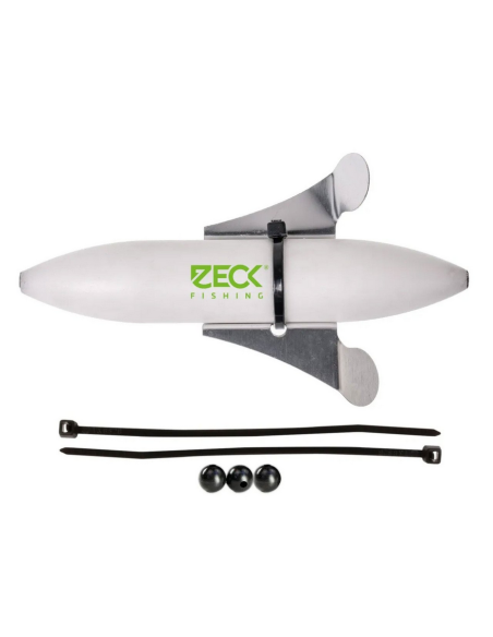 Pluta Zeck Propeller U-Float Solid White, 9cm, 10g Pluta Zeck Propeller U-Float Solid White, 9cm, 10g