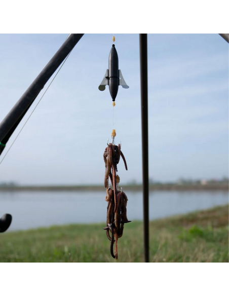 Pluta Zeck Propeller U-Float Solid Black, 11cm, 20g Pluta Zeck Propeller U-Float Solid Black, 11cm, 20g