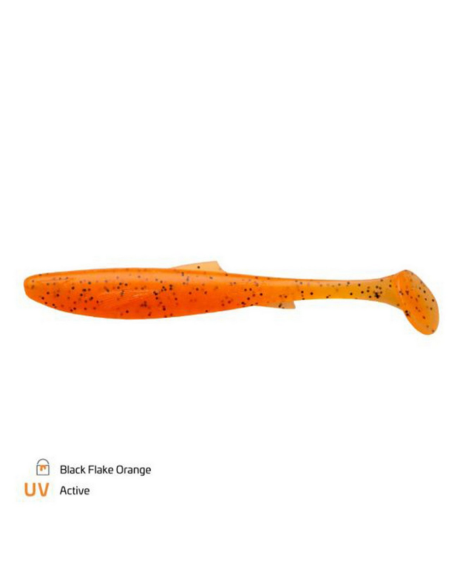 Shad Zeck Dude, Black Flake Orange, 6.4cm, 2g Shad Zeck Dude, Black Flake Orange, 6.4cm, 2g