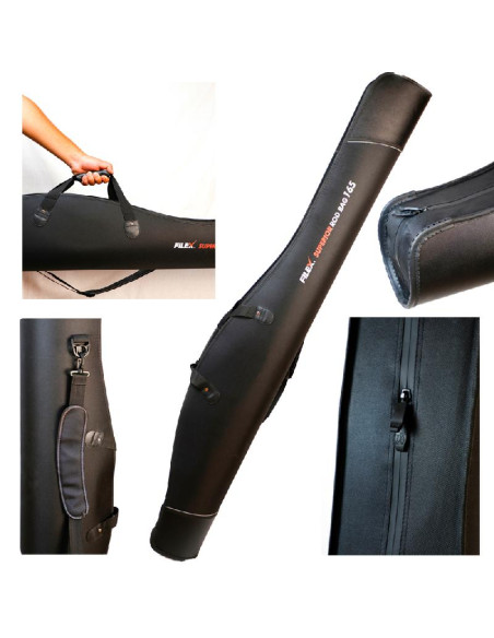 Husa Rigida Cu 2 Compartimente Filfishing Premium Superior Bag 165cm