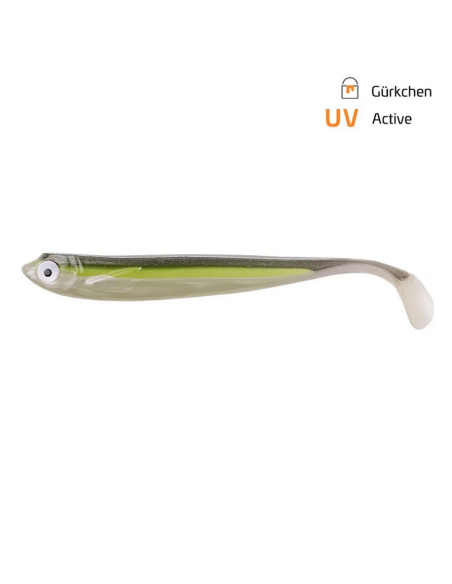 Shad Zeck Zander Gummi, Gurkchen, 9cm, 3buc Shad Zeck Zander Gummi, Gurkchen, 9cm, 3buc
