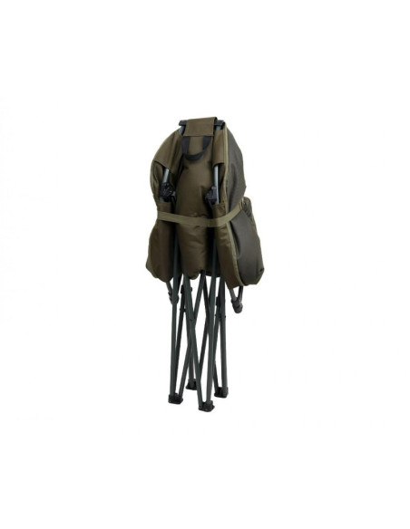 Scaun Rotund Carp Pro Round Chair Pliabil, 85x55cm
