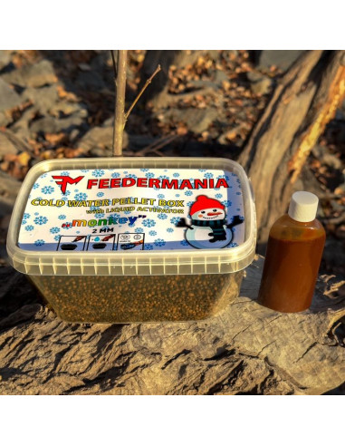 Pelete Feedermania Cold Water Pellet Box, Monkey, 2mm
