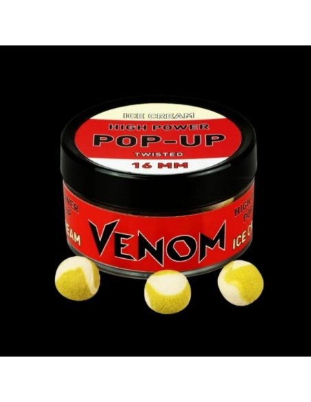 Pop-Up Feedermania Venom High Power, Ice Cream, 16mm Pop-Up Feedermania Venom High Power, Ice Cream, 16mm