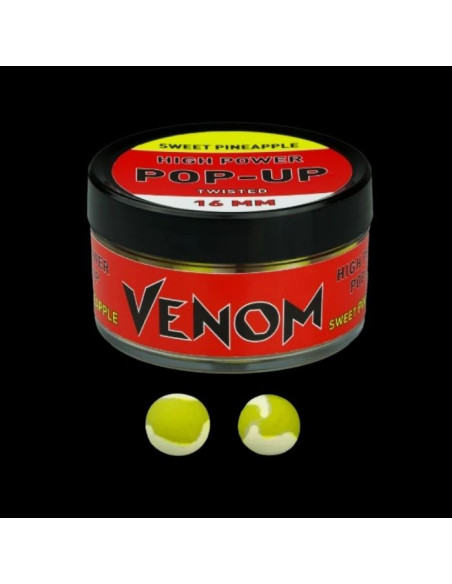 Pop-Up Feedermania Venom High Power, Sweet Pineapple, 16mm Pop-Up Feedermania Venom High Power, Sweet Pineapple, 16mm