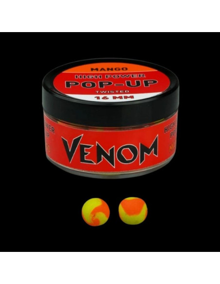 Pop-Up Feedermania Venom High Power, Mango, 16mm Pop-Up Feedermania Venom High Power, Mango, 16mm