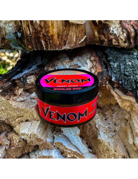 Boilies De Carlig Feedermania Venom Boilie Dip, Four Seasons Sweet Amino, 125g Boilies De Carlig Feedermania Venom Boilie Dip, Four Seasons Sweet Amino, 125g