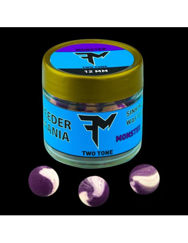 Wafters Feedermania Sinking Two Tone, Monster, 12mm