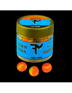 Wafters Feedermania Sinking Two Tone, Mango, 12mm