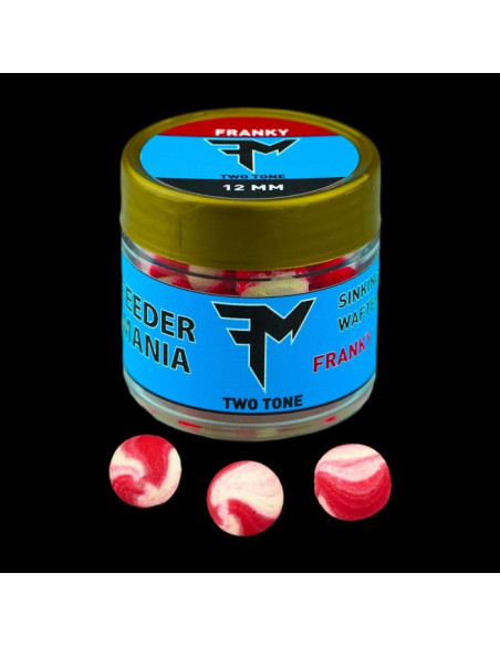 Wafters Feedermania Sinking Two Tone, Franky, 12mm Wafters Feedermania Sinking Two Tone, Franky, 12mm
