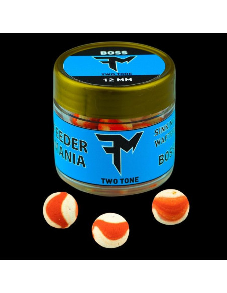 Wafters Feedermania Sinking Two Tone, Boss, 12mm Wafters Feedermania Sinking Two Tone, Boss, 12mm