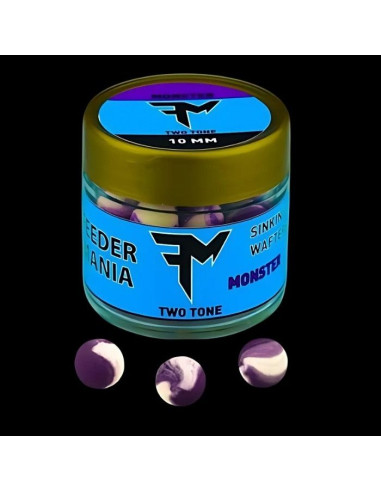 Wafters Feedermania Sinking Two Tone, Monster, 10mm