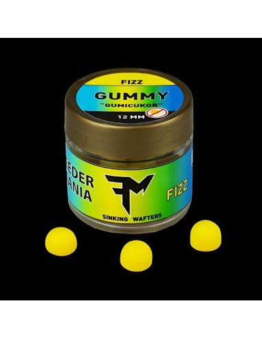 Wafters Feedermania Gummy, Fizz, 12mm