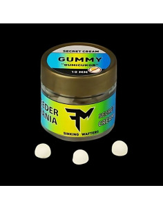 Wafters Feedermania Gummy, Secret Cream, 10mm