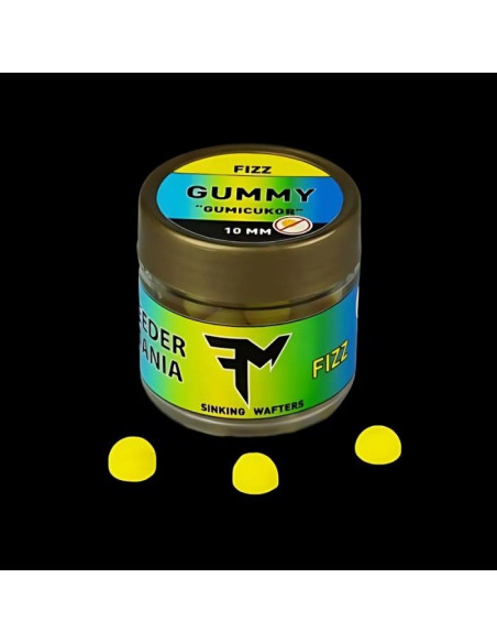 Wafters Feedermania Gummy, Fizz, 10mm Wafters Feedermania Gummy, Fizz, 10mm