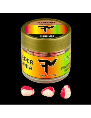 Wafters Feedermania Larva Air Two Tone M, Strawberry Ice Cream