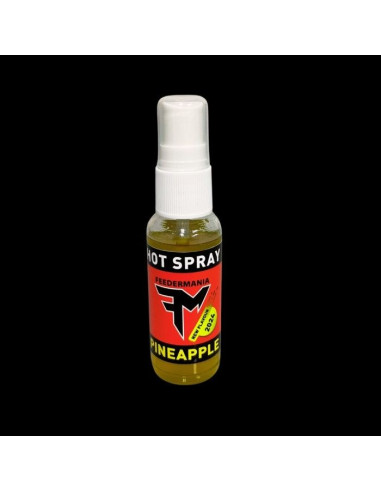 Atractant Feedermania Hot Spray, Pineapple, 30ml