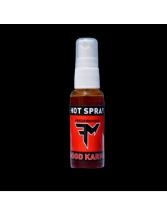 Atractant Feedermania Hot Spray, Good Karma, 30ml
