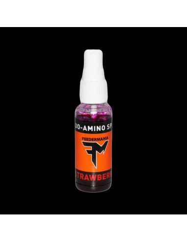Atractant Feedermania Fluo-Amino Spray, Strawberry, 30ml